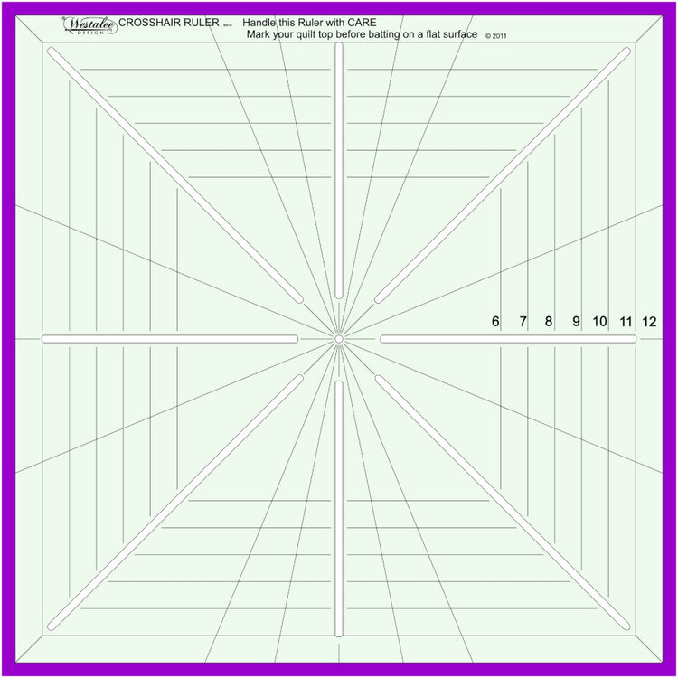 Westalee Crosshair Square Template Ruler image # 52210