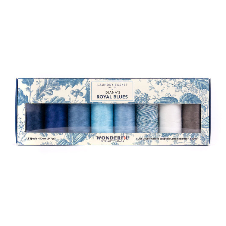 WonderFil, Diana's Royal Blues Thread Set image # 67690