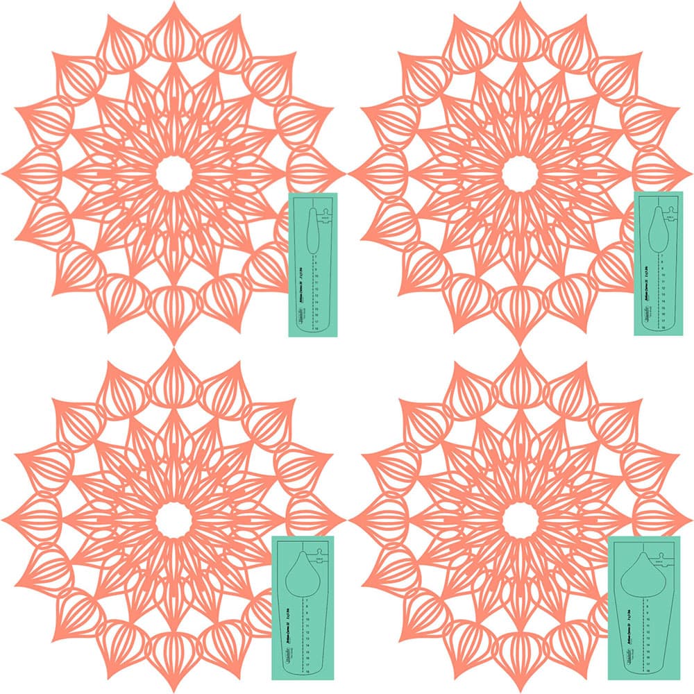 Westalee Design Artisan Curve Iris Templates image # 113890