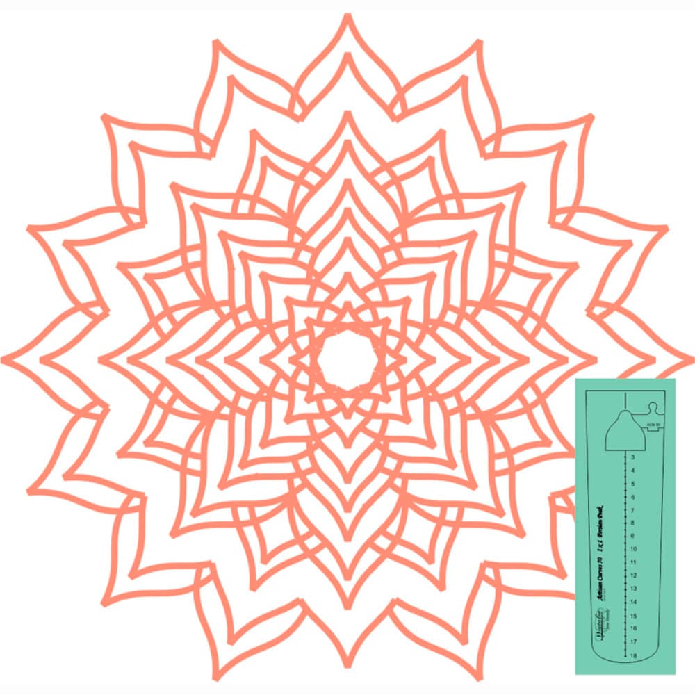 Westalee Design Artisan Curve Persian Peak Templates image # 113929