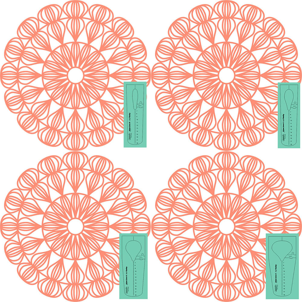 Westalee Design Artisan Curve Teardrop Templates image # 114045