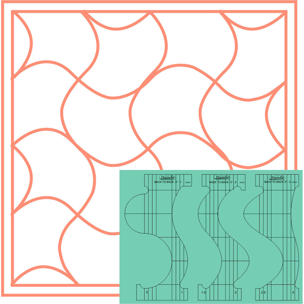 Westalee, Back to Back Ruler Template image # 79223