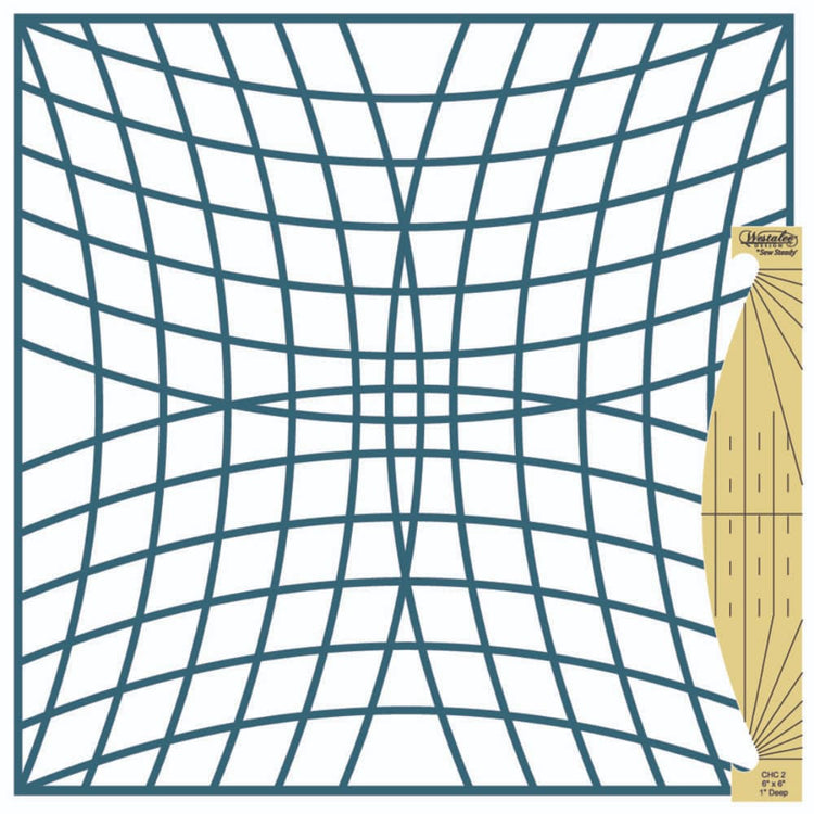 Cross Hetch Westalee Design Curved Cross Hatch Templates