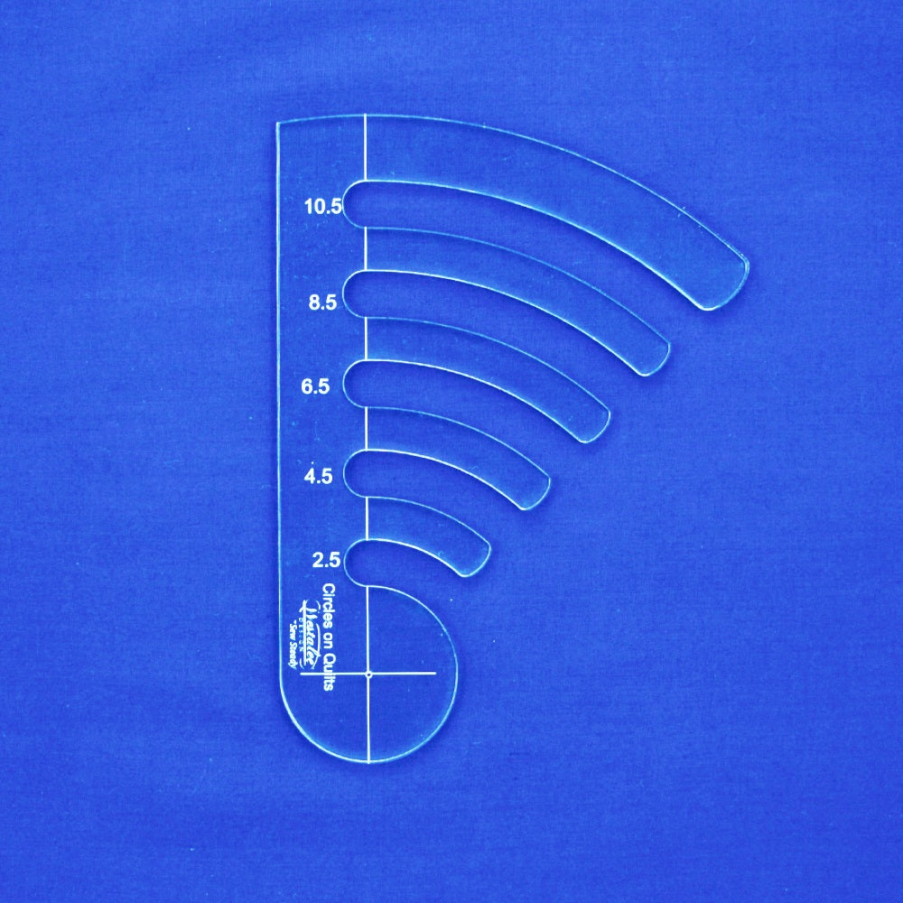 Westalee Circles on Quilts Template Set (4pc) image # 79044