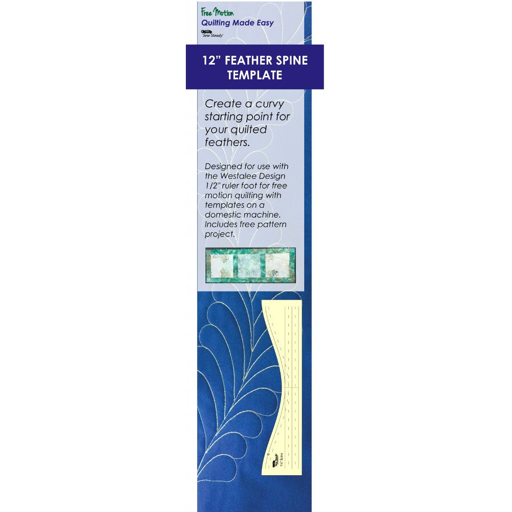 12in Feather Template image # 52272