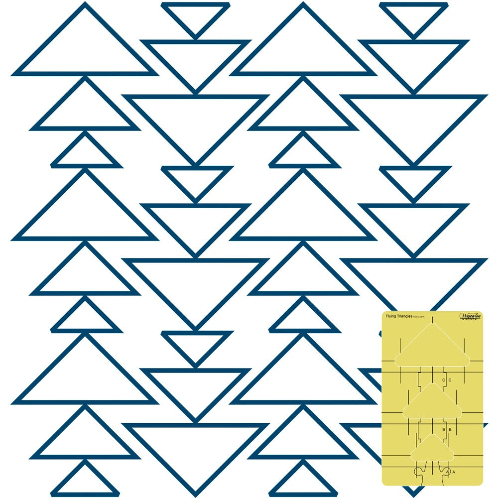 Westalee London Collection Sampler Set Template Rulers (3pc) image # 79091