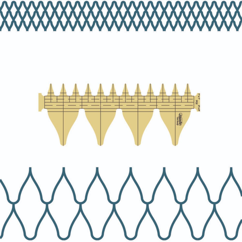 Westalee Design Persian Clamshell Templates image # 113651
