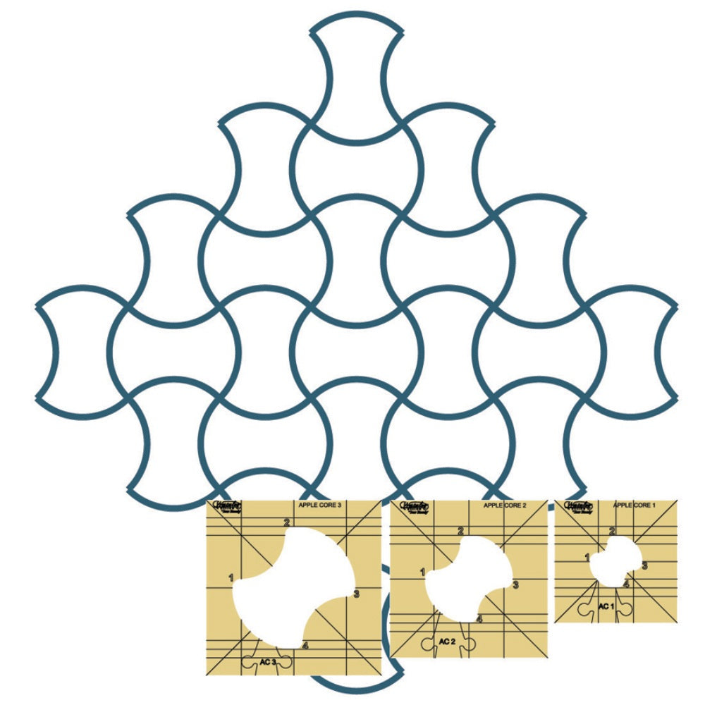 Westalee Apple Core Template Set (3pk) image # 78995