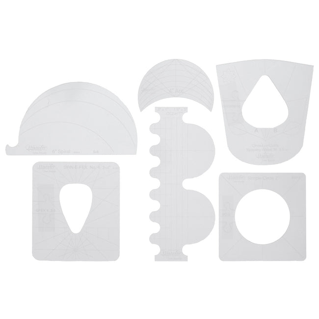 Westalee Design Template Sampler Set (6pc)