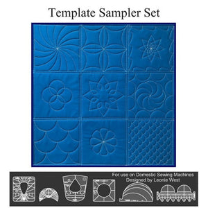 Westalee Design Template Sampler Set (6pc) image # 57750