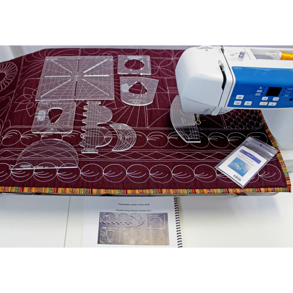 Westalee Designs, Ruler Work Kit with Foot - Medium Shank