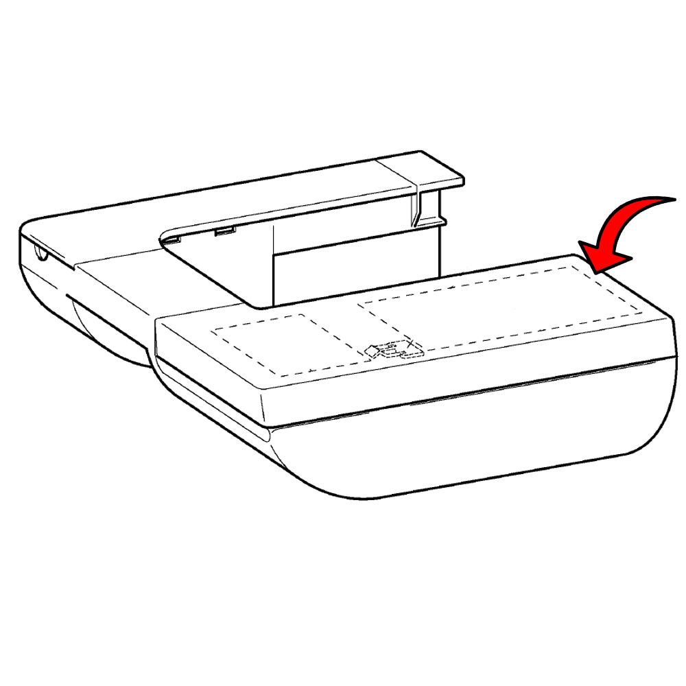 Accessory Table F Cover Supply Assembly, Brother #XD0697054 image # 19448