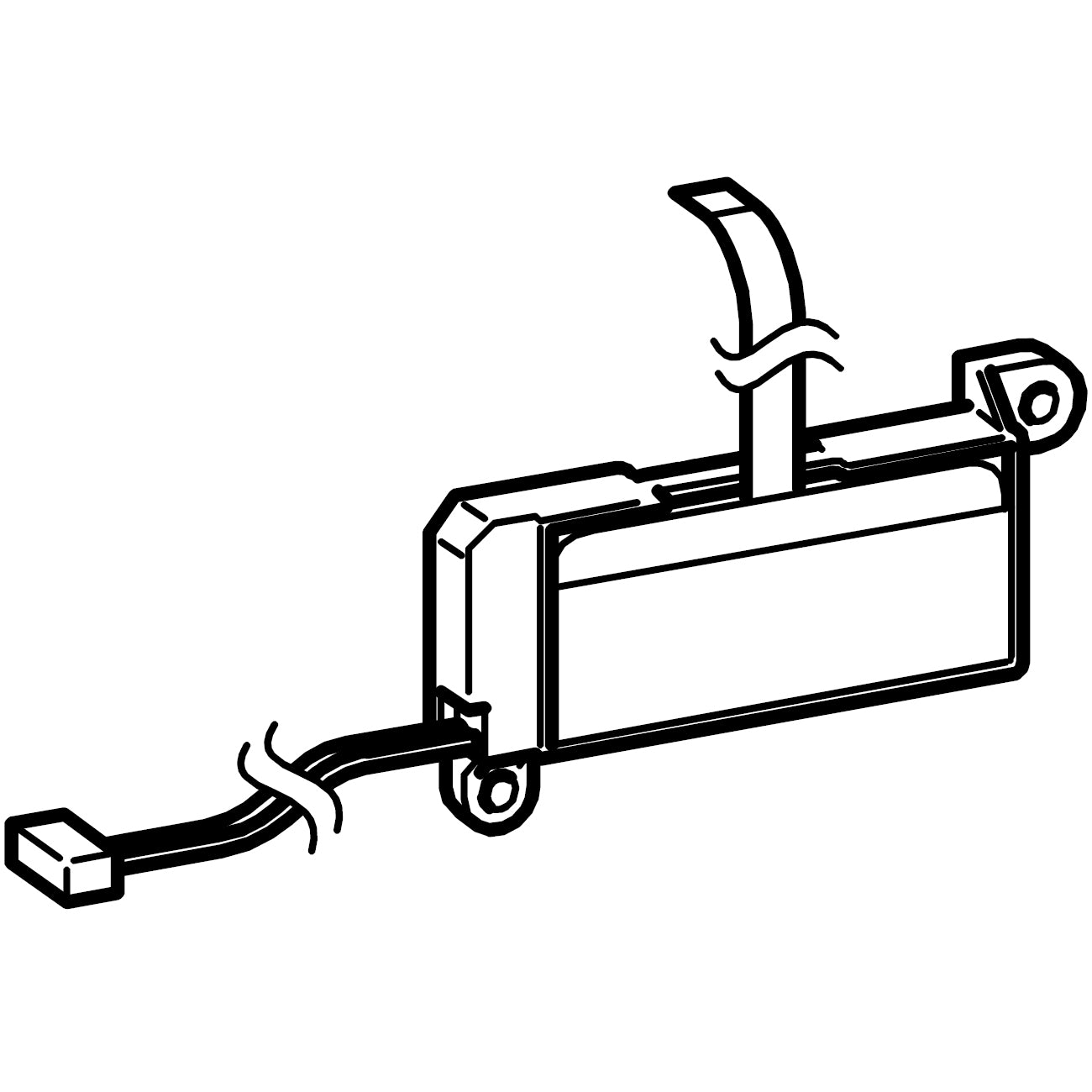 Single Light Guide Assembly, Brother #XG1927001