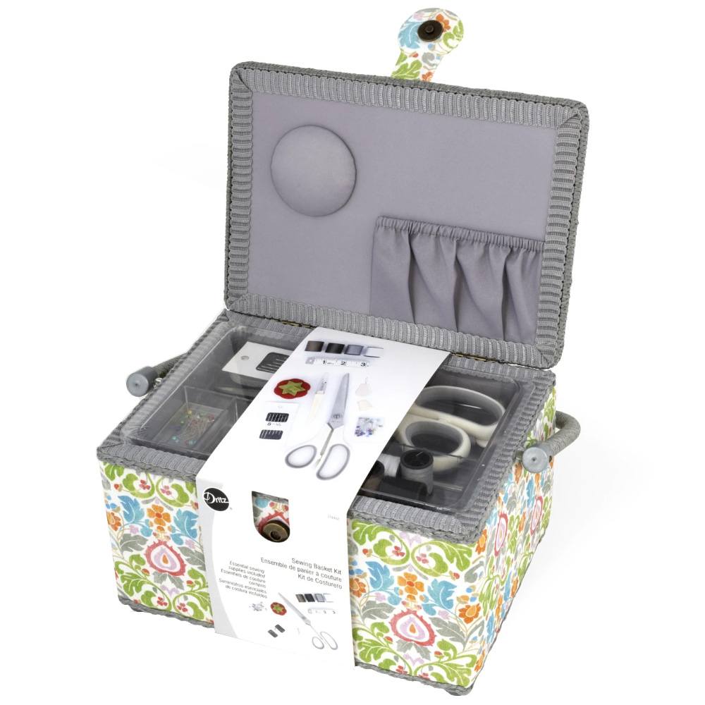 Dritz, Essential Sewing Basket Kit - Medium image # 92378