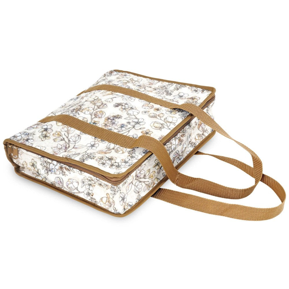 Dritz, All-Purpose Project Organizer Bag - Neutral Floral image # 92262