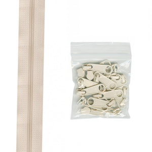 Annie's 4-yd Zipper Chain (#4.5 16mm) with 16 Pulls image # 66575