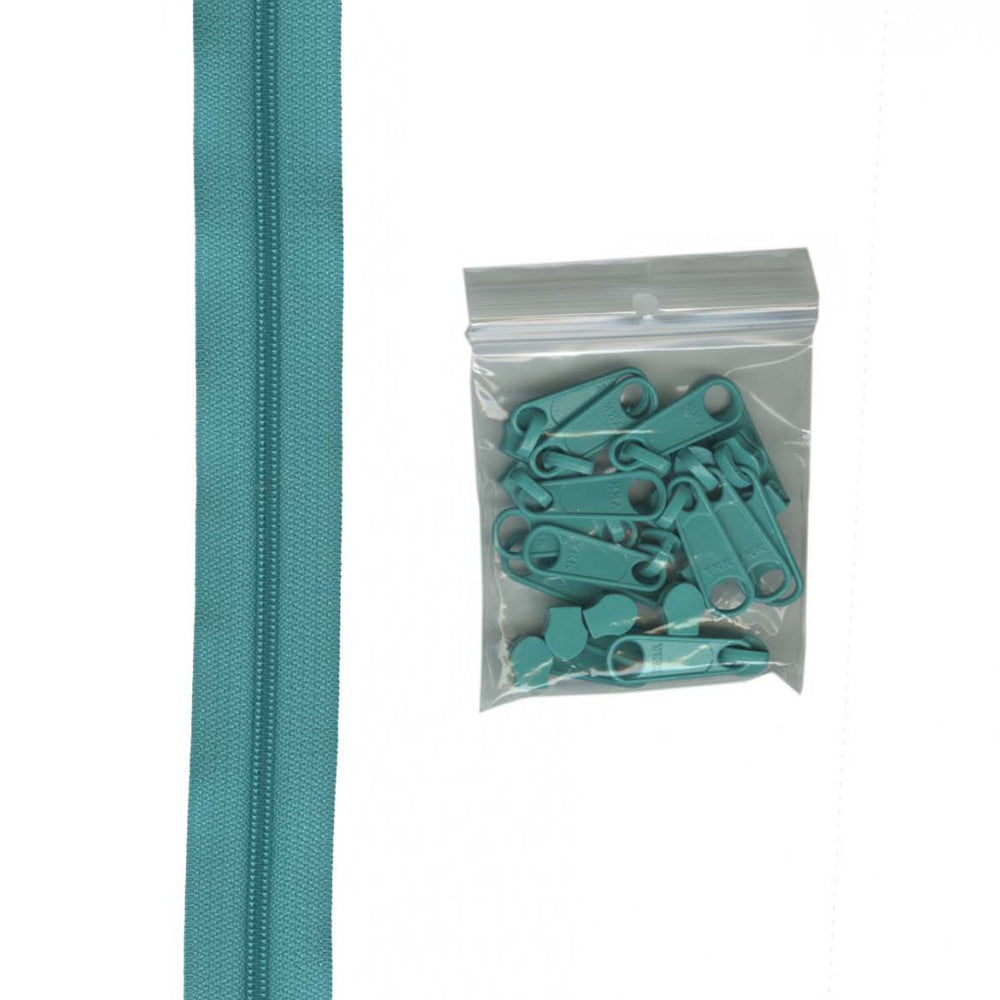 Annie's 4-yd Zipper Chain (#4.5 16mm) with 16 Pulls image # 66591