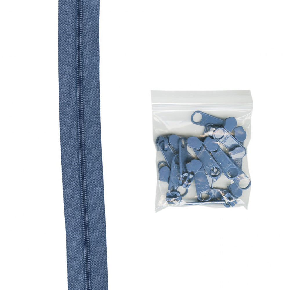 Annie's 4-yd Zipper Chain (#4.5 16mm) with 16 Pulls image # 66594