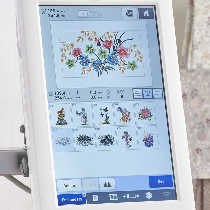 Baby Lock Array Six Needle Embroidery Machine with FREE Bundle