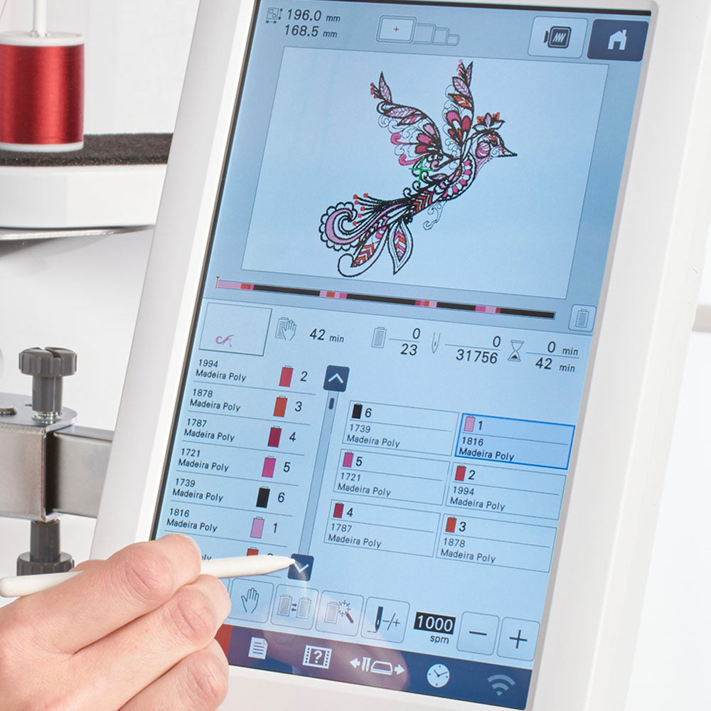 Baby Lock Array Six Needle Embroidery Machine with FREE Bundle Babylock 6 needle embroidery machine