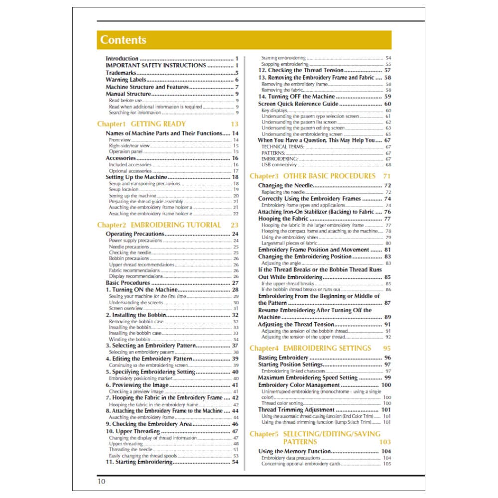 Babylock BNAL Alliance Instruction Manual image # 121917