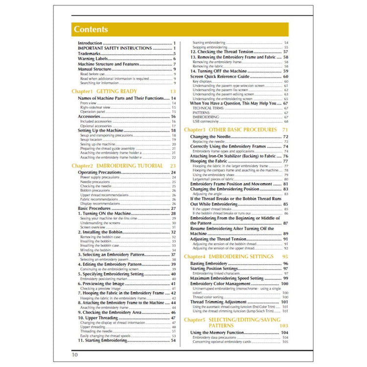 Babylock BNAL Alliance Instruction Manual image # 121917