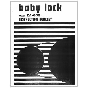 Babylock EA-605 Instruction Manual image # 121878