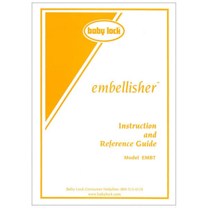 Babylock Embellisher EMB7 Instruction Manual image # 121855