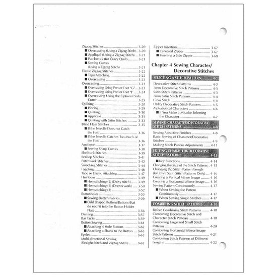 Babylock ESG Ellageo Instruction Manual