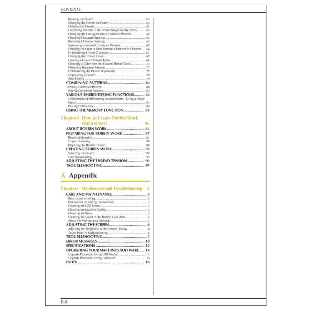 Babylock BLPF Pathfinder Instruction Manual image # 122083