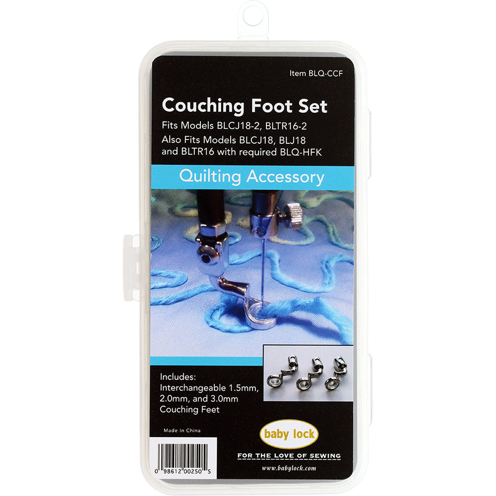 Couching Foot Set, Babylock #BLQ-CCF image # 80661