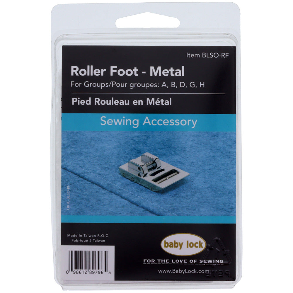 Titanium Rolo Foot Metal Roller Foot, Babylock #BLSO-RF