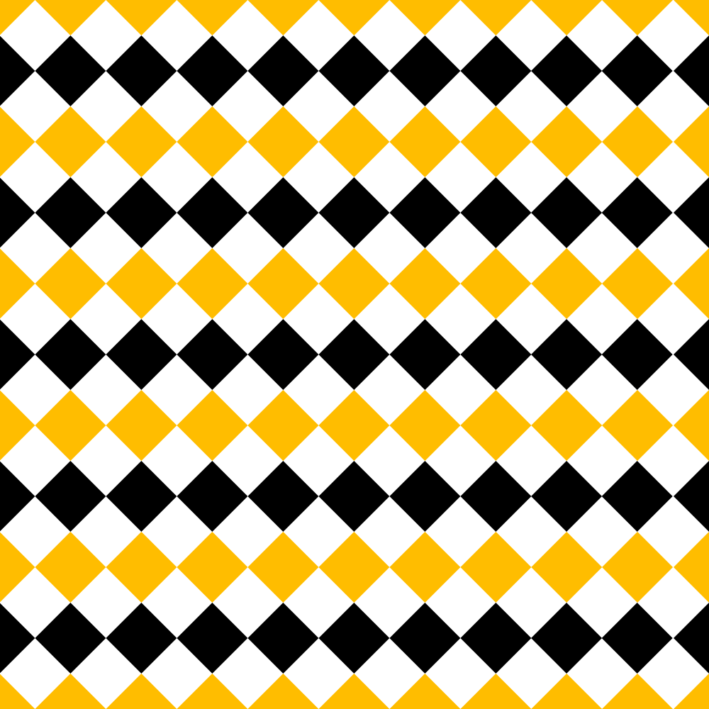 Diamond Check Pattern Checkered Diamond Pattern Basics Fabric - Bee Hive