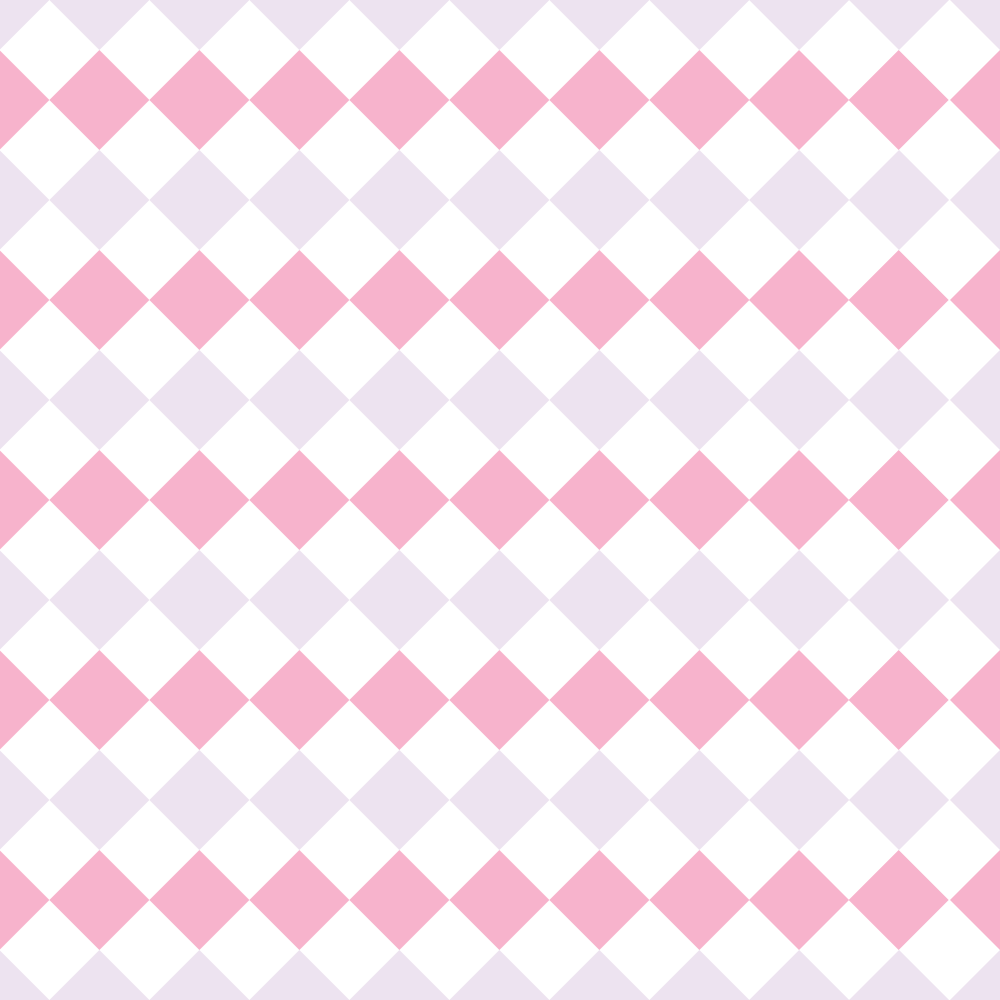 Diamond Check Pattern Checkered Diamond Pattern Basics Fabric - Girl