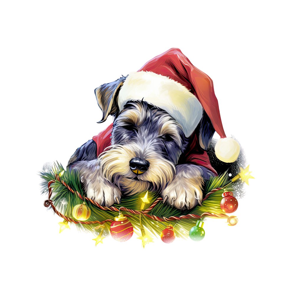 Pannello Di Guardia Per Cane Schnauzer Argentato, 20x10 Cm, Cartello In PVC Con Testo Normativo, Antivento E UV, Con 4 Viti Inox