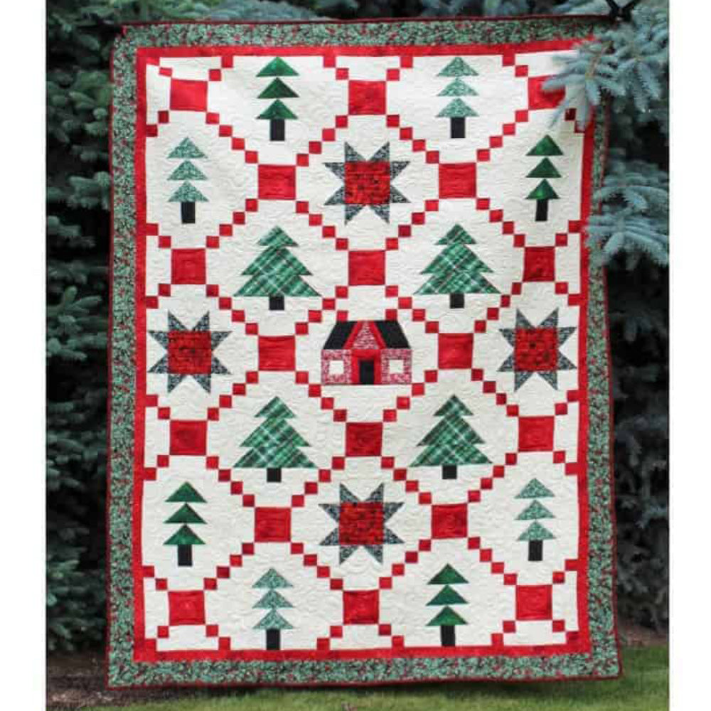 Christmas Cottage Quilt Pattern image # 92689