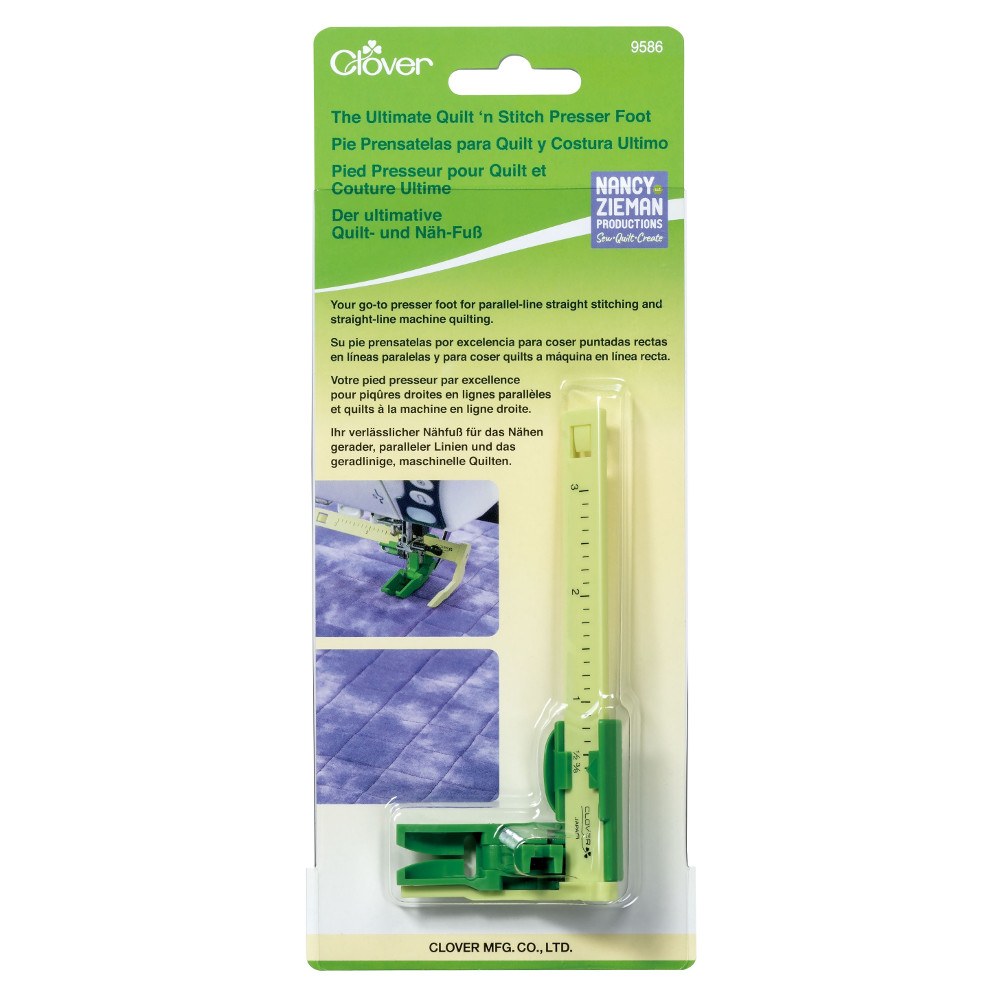 Clover, Ultimate Quilt 'n Stitch Presser Foot image # 48613
