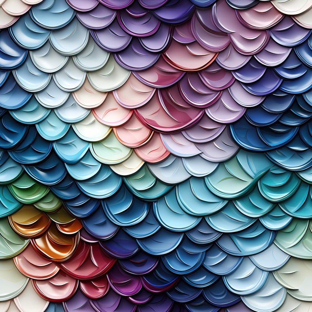 Dragon Scales Pattern #9 Fabric