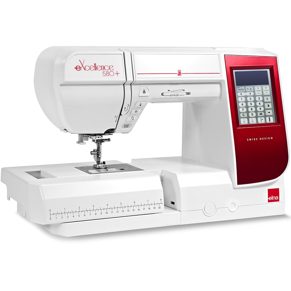 Elna eXcellence 580+ Computerized Sewing Machine image # 99425