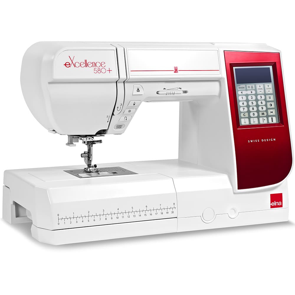 Elna eXcellence 580+ Computerized Sewing Machine image # 99427