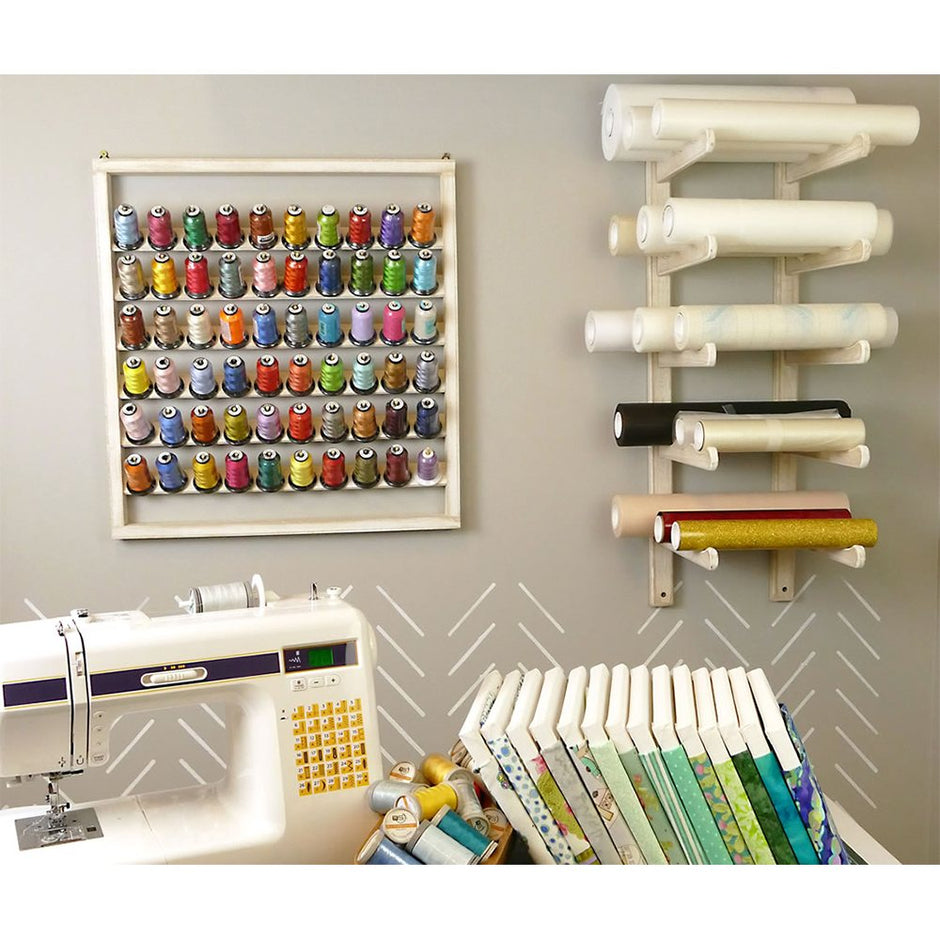 Thread Rack 2 Sided RNK, Easy Access Thread Rack (Holds 60 Spools)