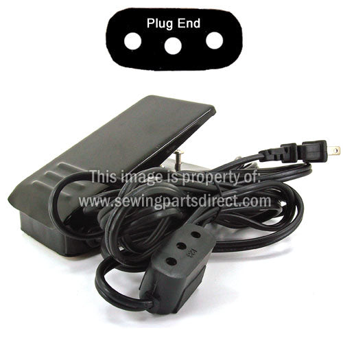 Foot Control w/ Cord (110/120V), Singer #FC-123 image # 6099