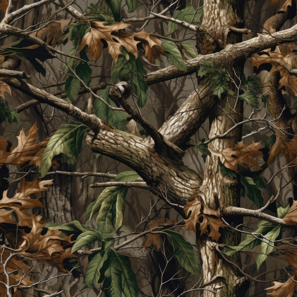 Forest Camouflage Pattern #2 Fabric