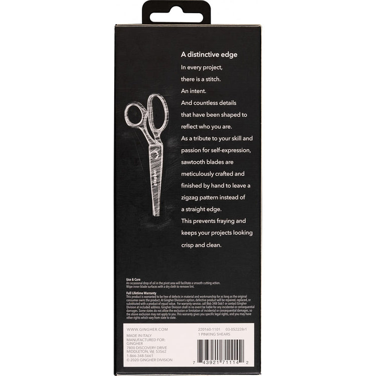 Gingher 7 1/2" Pinking Shears image # 81172