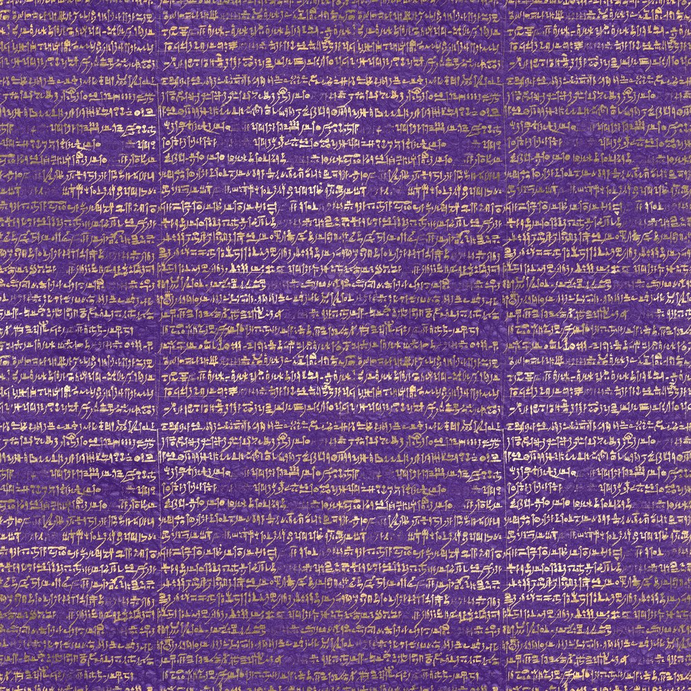 Golden Ancient Egypt Pattern #23 Fabric