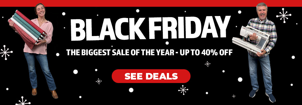 Black Friday - The Biggest Sale of the year - up to 40% OFF