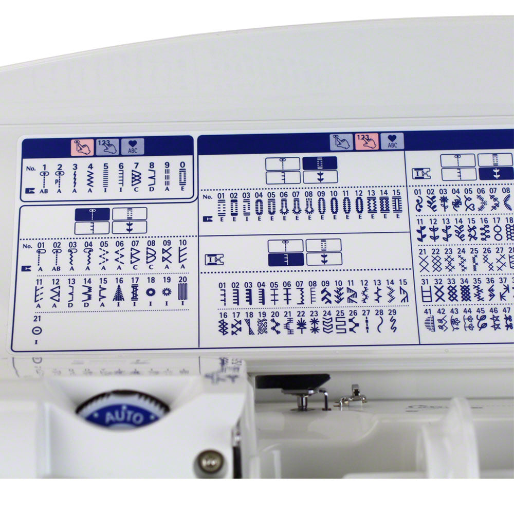 Juki Exceed HZL-F400 Computerized Sewing Machine image # 24126