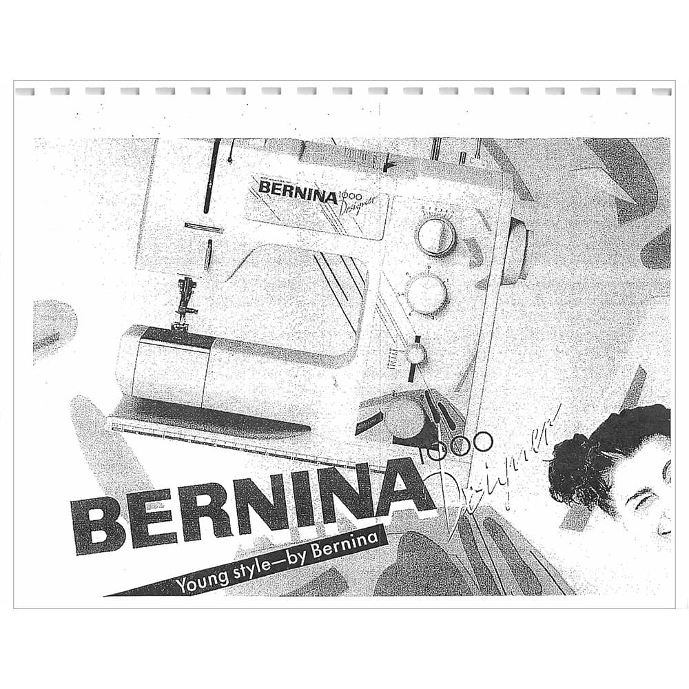Instruction Manual, Bernina 1000 image # 119591