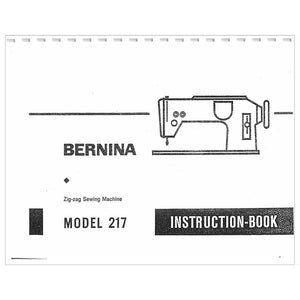 Bernina 217 Instruction Manual image # 119612