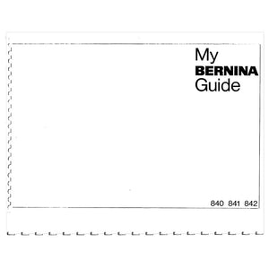 Bernina 841 Instruction Manual image # 119679